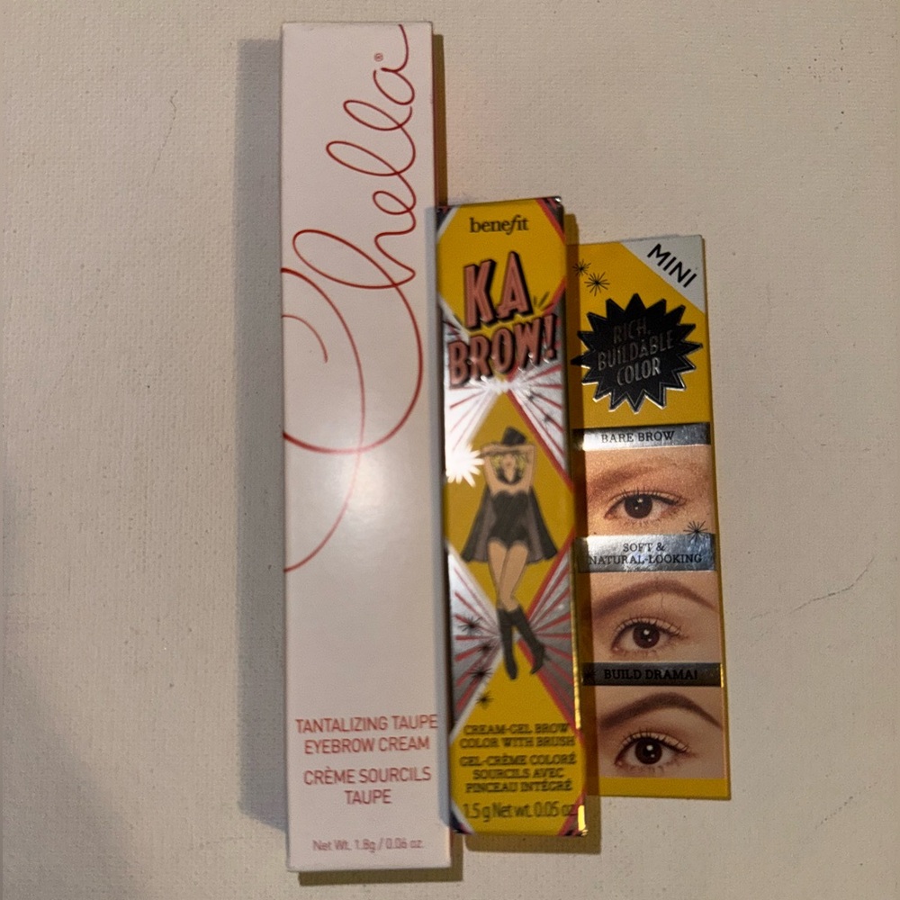 Luxury Brow Duo Set: Chella + Benefit (New in Box)
